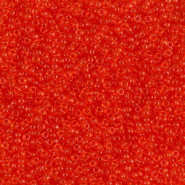 Miyuki seed beads 15/0 - Transparent tangerine 15-139